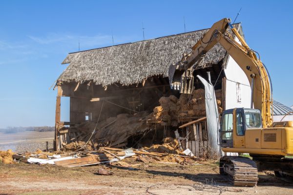 Barn Demolition in Temple