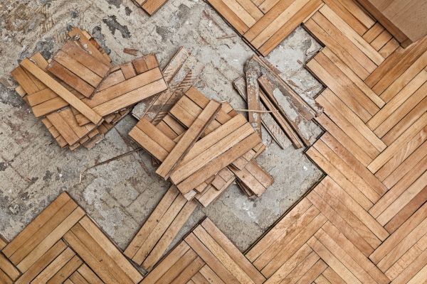 Flooring Demolition in Temple