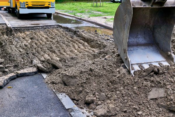 Blacktop Removal in Temple
