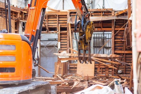 Cabin Demolition in Temple