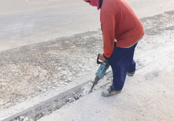 Cement Demolition in Temple