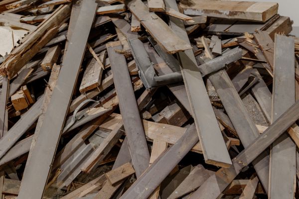 Hardwood Floor Demolition in Temple