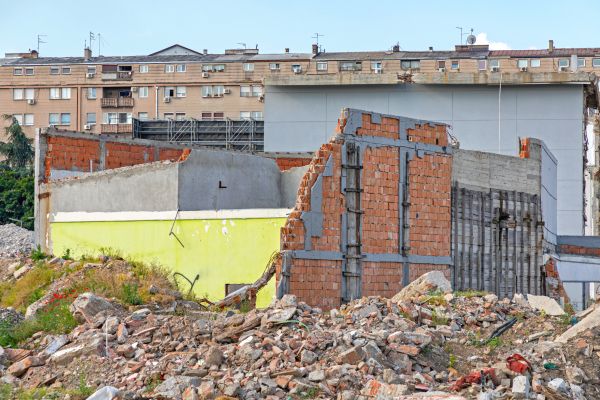 Walls Demolition in Temple